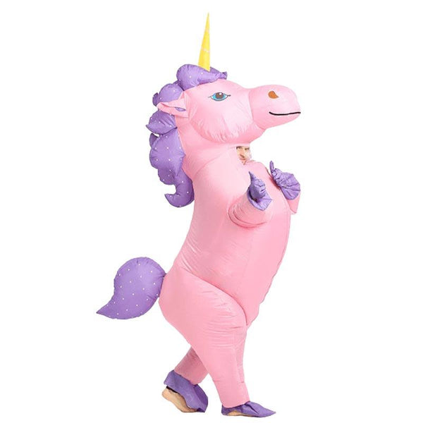 Unicorn Inflatable Costume Pink